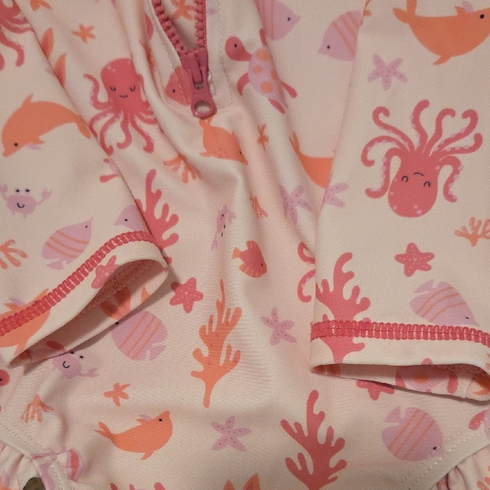 Joe Fresh Baby Rashguard Swimsuit - Picture 3 of 5